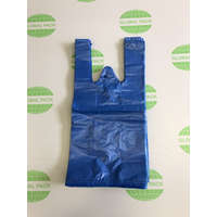 Globál Pack 20x40/13 Ingvállas bevásárlótáska (szatyor) kék / 500db