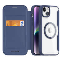 Apple DUX DUCIS Skin X Pro - Folio Case compatible with MagSafe for Apple iPhone 15 Plus blue
