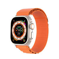 Apple DUX DUCIS GS - woven nylon strap for Apple Watch 42/44/45/49mm orange