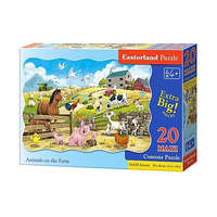 Puzzle 20 db MAX Állatok a farmon