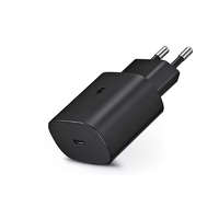 Samsung Samsung gyári USB hálózati töltő adapter Type-C bemenettel - 25W - EP-TA800EBE PD.3.0 Super Fast Charging - fekete (ECO csomagolás)
