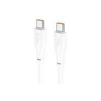 HOCO HOCO X93 FORCE USB TYPE-C / TYPE-C KÁBEL 240W 1 MÉTER FEHÉR