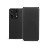 Haffner Dual Pocket Flip bőrtok - Xiaomi Redmi Note 13 Pro 5G/Poco X6 5G - fekete