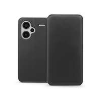 Haffner Dual Pocket Flip bőrtok - Xiaomi Redmi Note 13 Pro+ - fekete