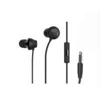 HTC HTC 39H00037-00M fekete 3,5mm jack gyári sztereo headset