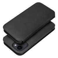 Egyéb Dual Pocket Apple iPhone 15 Pro Flip Tok - Fekete