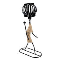 DECO Dekoratív fém gyertyatartó ART DECO Africa modell E IALC-1