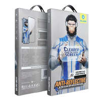 Blueo Apple iPhone 17 Pro 5D Mr. Monkey edzett üveg - fekete (Strong Premium AR)