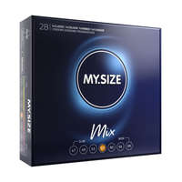 My Size pro MY SIZE MIX Condoms 57 mm – Vegyes Óvszer Csomag (28 db)