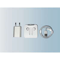Apple Iphone töltő + Lightning headset MD818ZM/A + MD813ZM/A + MMTN2