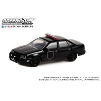 Greenlight 1988 Ford Taurus - Black Bandit Police - (1:64)