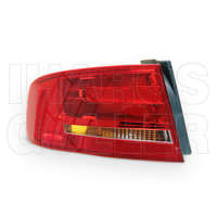 Audi A4 2007.11.01-12.01.31 Hátsó lámpa üres bal külső (4 ajtós) (0SHL)