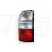 Mitsubishi L 200 (K60,70) 2001.06.01-2007.12.03 Hátsó lámpa kpl. bal, piros-fehér DEPO (0V1X)