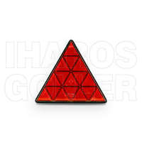  Prizma háromszög piros 150mm (0N3L)