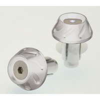 BIHR Next Kormányvég Ø14-17mm Ezüst