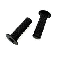 Fekete markolat szett 22/24 mm belső átmérő, kb. 125 mm hosszúságú, Zündapp GTS C 50 Sport, KS Combinette 442, 444 ZA A, Kreidler Florett, Flory MF, Hercules Prima M, Puch Maxi, KTM, DKW, Rixe, Miele Mofa, Moped színhez