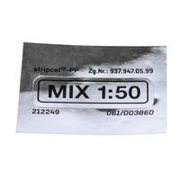 Tank matrica szélessége kb. 37mm magassága 12mm Hercules K 125 BW, 180 BW számára