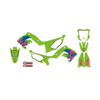 Grafikai készlet Blackbird Retro KX 125 / 250 átalakító készlet