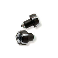 Kormányvég rezgéscsillapító d.18mm Harlem fekete / ezüst