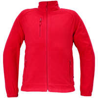 Cerva BHADRA fleece pulóver (piros, XL)