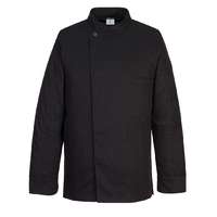 Portwest Surrey séf kabát L/S (fekete, XXXL)