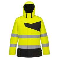 Portwest PW261 Hi-Vis Téli dzseki (sárga/fekete, 4XL)