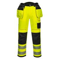 Portwest PW3 Hi-Vis Holster nadrág (sárga/fekete, 40)