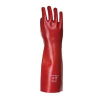 Portwest PVC hosszú szárú kesztyű 45 cm (piros*, XL)