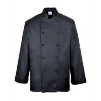 Portwest Somerset séf kabát (fekete*, L)