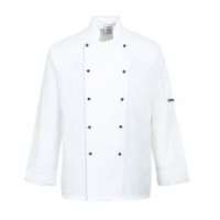 Portwest Somerset séf kabát (fehér, XXL)