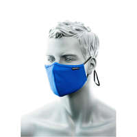 Portwest CV34 2 rétegű antimikrobiális arcmaszk orrnyereg borítással 1 db (kék