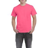 GILDAN GI5000 Heavy Cotton felnőtt póló (safety pink, M)