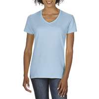 GILDAN Premium Cotton® női póló (light blue, S)