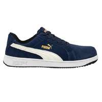 PUMA Puma Iconic Suede Low S1PL ESD FO HRO SR munkavédelmi cipő (tengerészkék, 39)