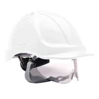 Portwest Endurance védősisak védőszemüveggel (fehér