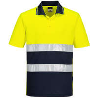 Portwest UV pamut comfort pólóing (sárga/kék, XXXL)