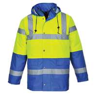 Portwest Kontraszt Traffic kabát (sárga/royal kék, XXL)