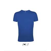 SOL'S Sol's Regent Fit - férfi környakú testhezálló póló (royal kék, L)