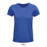 SOL'S Sol's Crusader Women - környakas testhezálló jersey póló (royal kék, L)