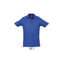 SOL'S Sol's Spring II - férfi piké póló (royal kék, 5XL)