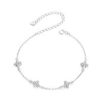 Ragyogó Csillagok 925 Ezüst Karlánc Állítható Karkötő | MyCharm
