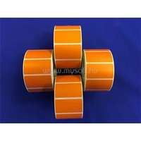 . Etikett, thermo, 25x45 mm, 1000 etikett/tekercs, narancs (CW_476252)