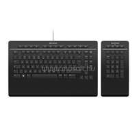 3DX CONNEXION 3DX-700092 Keyboard Pro vezetékes billentyűzet numpaddal angol lokalizáció (3DX-700092)