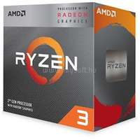 AMD Ryzen 3 3200G (4 Cores, 4MB Cache, 3.6 up to 4.0GHz, AM4) Dobozos, hűtéssel (YD3200C5FHBOX)