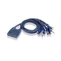 ATEN CS64US 4 PC KVM Switch USB + kábel (CS64US)