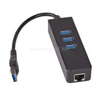 AKYGA USB 3.0 HUB + RJ45 (AK-AD-32)