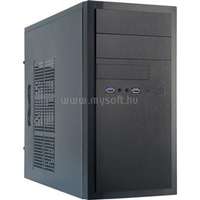 CHIEFTEC HT-01B-OP Libra szériás táp nélküli fekete mATX ház (HT-01B-OP)
