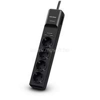 CYBERPOWER P0420SUD0-DE (4 aljzat) túlfeszültség védő és USB töltő 2 x 2.4A (P0420SUD0-DE)
