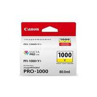 CANON Patron PFI-1000Y Sárga (80ml) (CF0549C001AA)