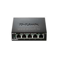 D-LINK DES-105 Switch 5x100Mbps fémházas (DES-105)